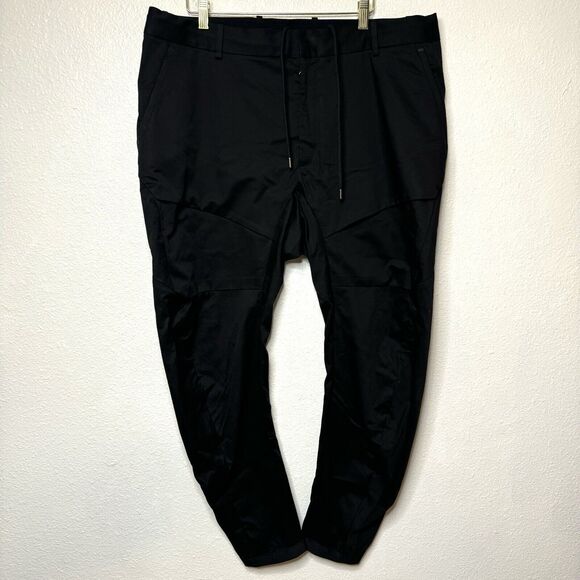 Nike Other - Nike Made in Italy Black Pants Mens 38 AQ0681-010 Cotton Stretch Golf Athleisure